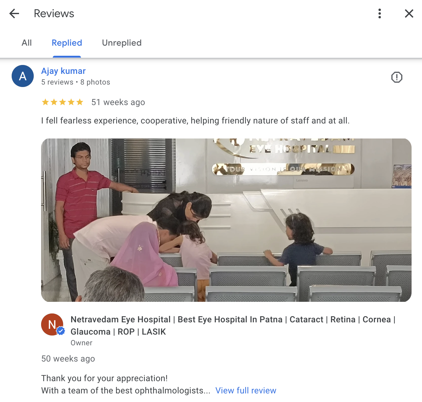 Patient Review 3