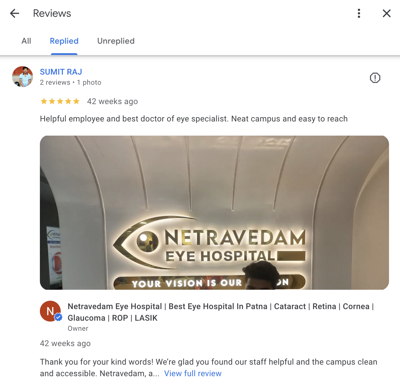 Patient Review 5
